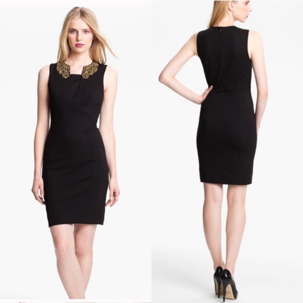 Ted Baker Edella embellished collar dress